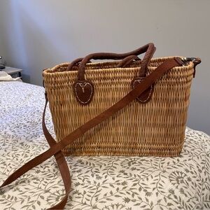Lake Como Woven Tote Bag small Monday Swimwear